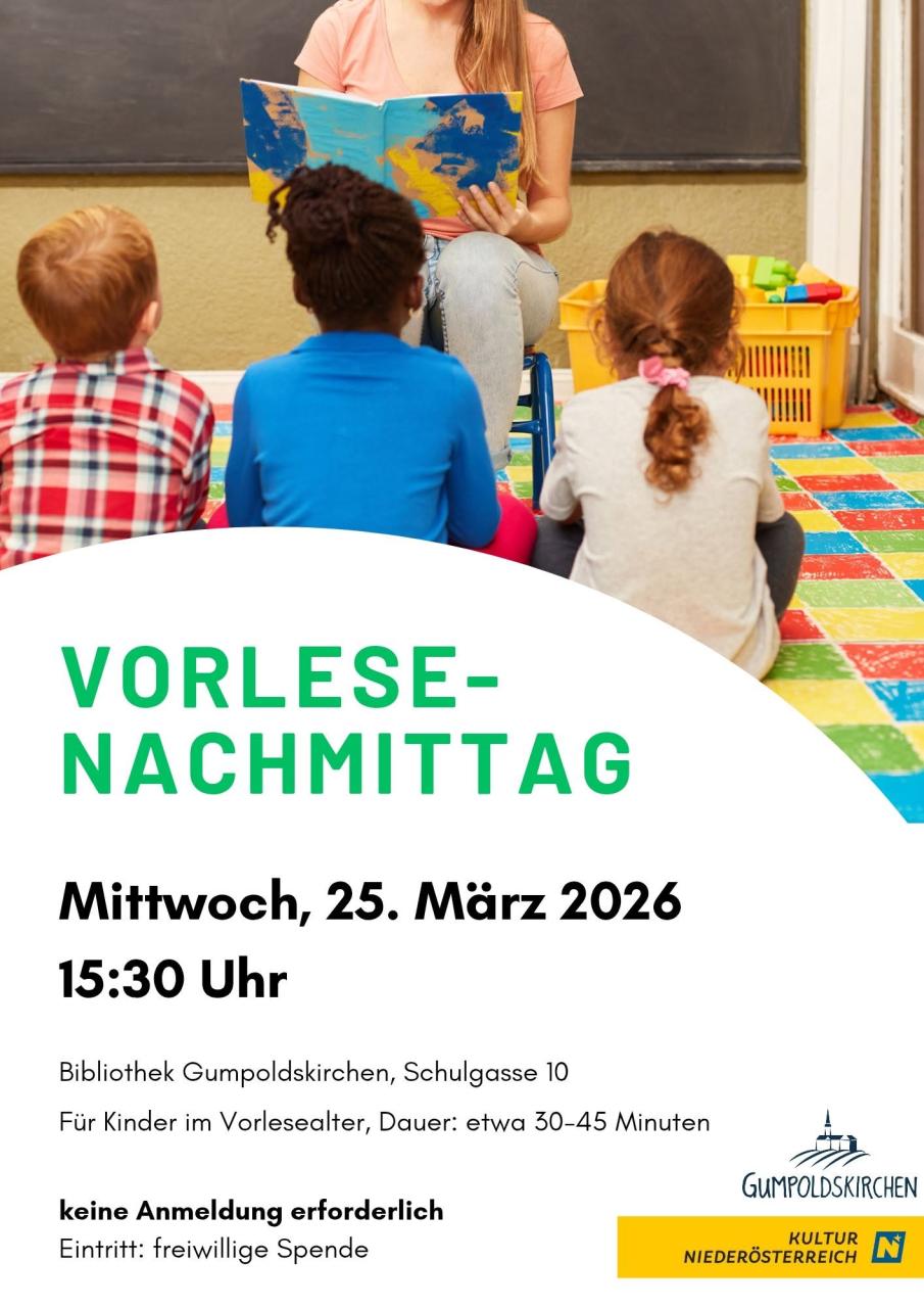 Vorlese-Nachmittag März 2026